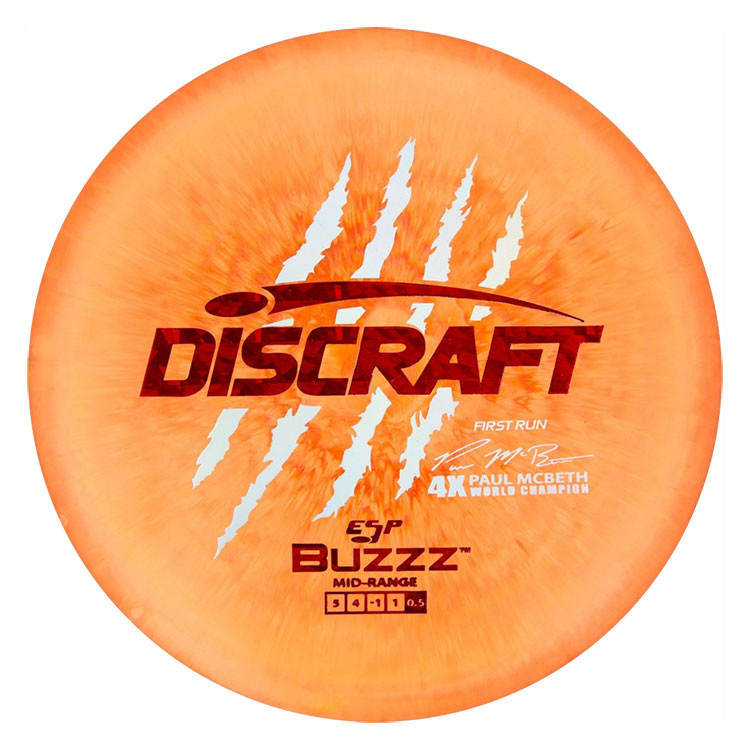 ESP Buzzz Paul McBeth First Run