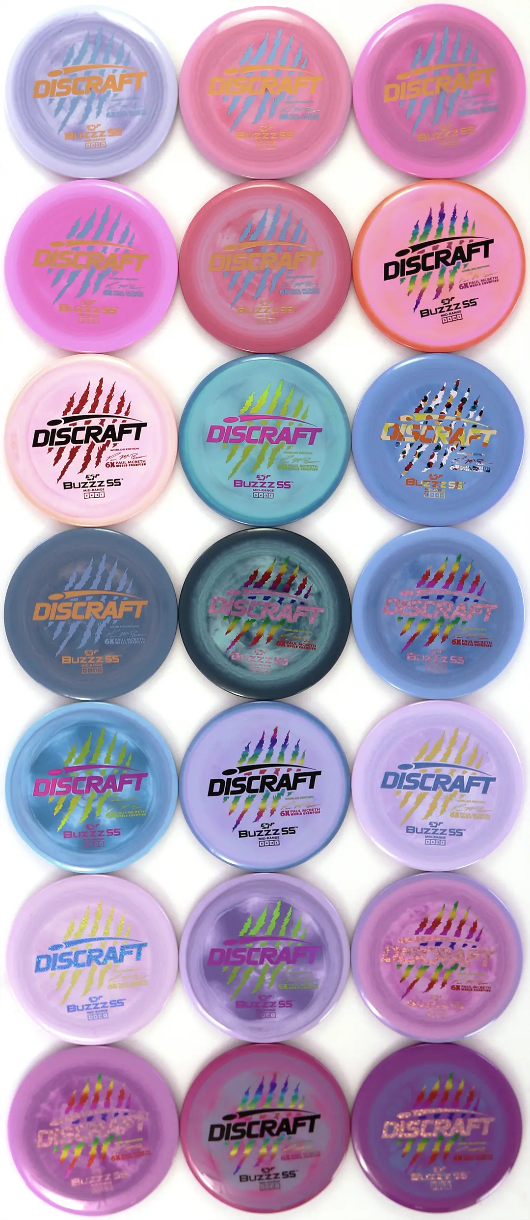 ESP Buzzz SS - Paul McBeth 6 Claw (Worlds) - Midrange Disc