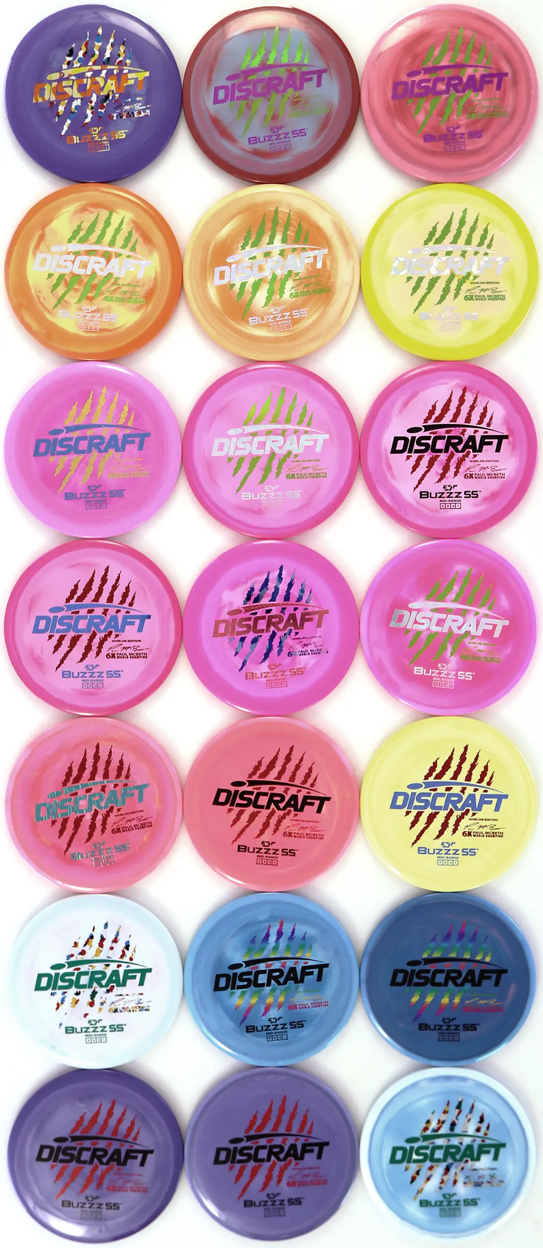 ESP Buzzz SS - Paul McBeth 6 Claw (Worlds) - Midrange Disc