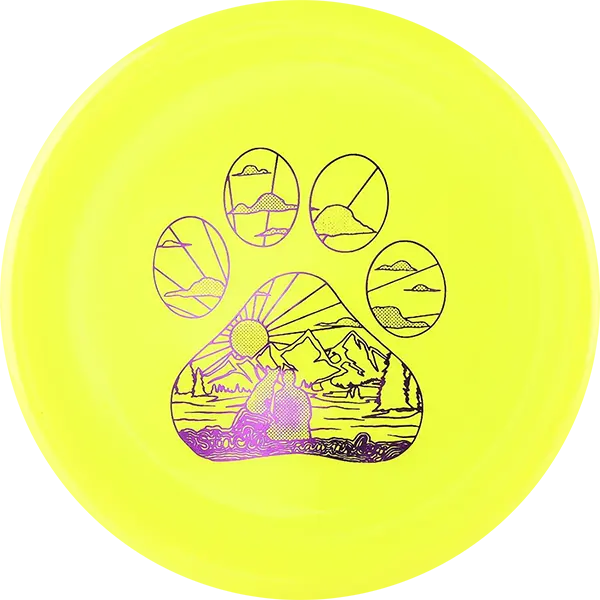 Neon Yellow (metallic purple)
