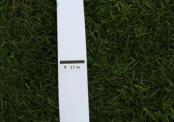  Markings for easy setup